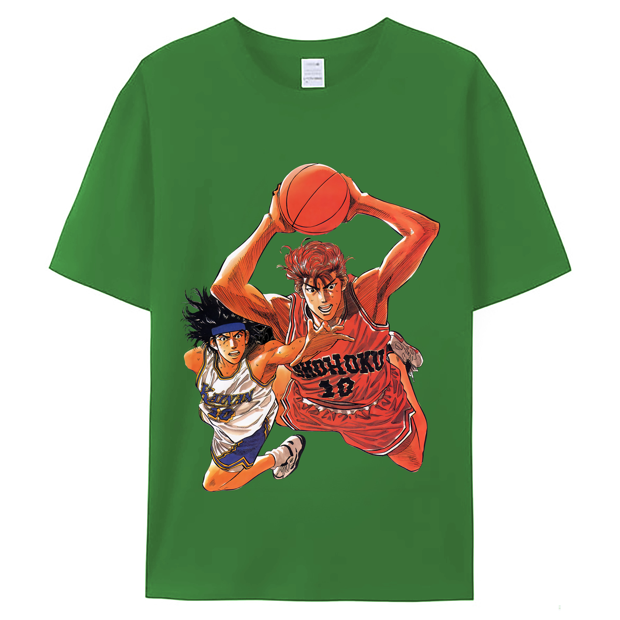 （画像用） SLAM DUNK／スラムダンク レディースカジュアルプリントTシャツ（綿100％）